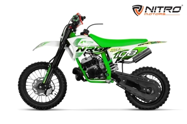 Preview: Nitro Motors 50cc midi Kinder Dirtbike NRG50 RS 14/12"